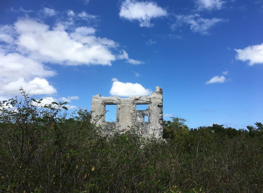 Watling’s Castle Ruins, San Salvador, Bahamas